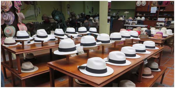 magasin de chapeaux panama